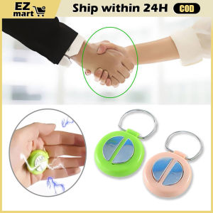 Electric Shock Pen Hand Buzzer Shock Toy Utility Gadget Gag Joke Funny Prank Trick Novelty Friends Gift Fools Day Electric Shock Hands Toys Halloween Handshake Practical Jokes April Fools Funny Toy