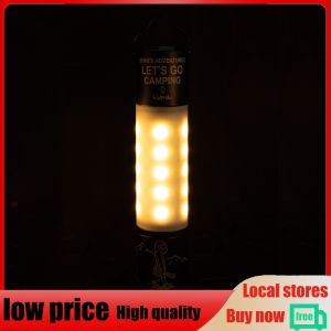 Handheld LED Torch 350LM Portable Hand Lantern 10W Power Bank for Fishing Travel