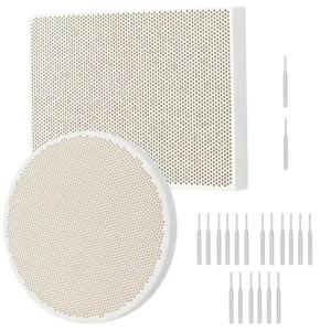 Heat Efficient Honeycomb Board Tool Set Quartz Construction Board for Melting Casting and Metal Processing