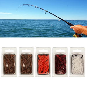 Fishing Lures Baits Soft Baits Artificial Earthworm Baits Freshwater Saltwater Bass Soft Lures Fishing Accessories