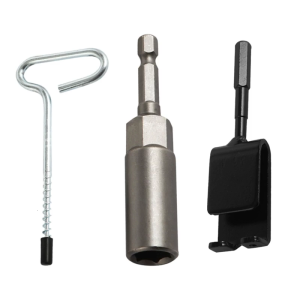 Camping Tent Threaded Peg Universals Ice Anchors Tool Practical Ice Anchors Tool Drill Portable Ice Shelter Stake Nails