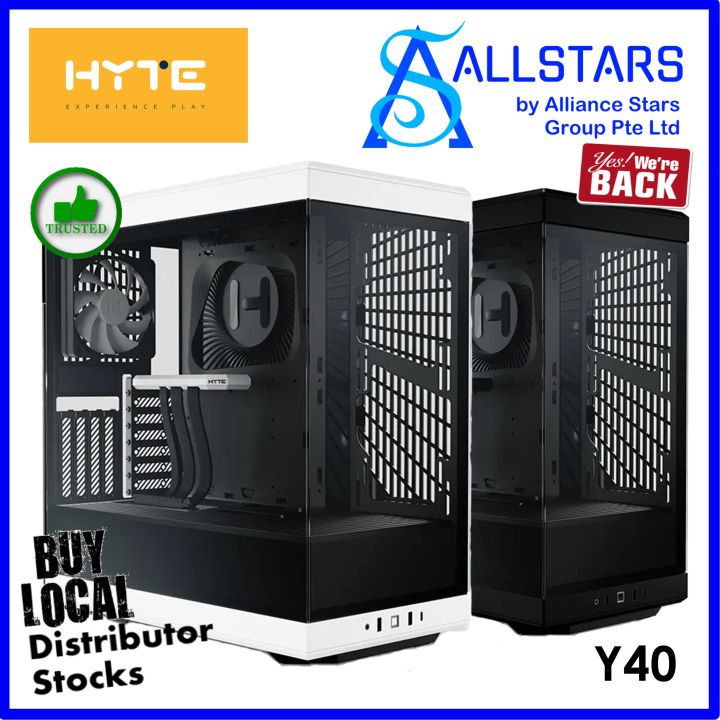 (ALLSTARS : We are Back / DIY Casing PROMO) HYTE Y40 ATX Tower Chassis ...