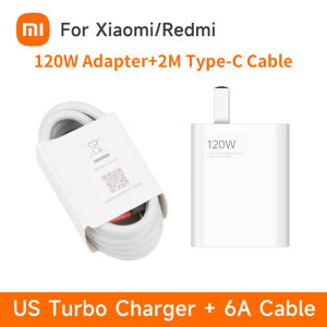 YIZHI Xiaomi ชุดชาร์จ 120W ที่ชาร์จเร็ว หัวชาร์จ 1M/2M 6A สายชาร์จเร็ว USB to type c fast Charge สำหรับ HUAWEI XIAOMI 14 13 12 11 10 Redmi 12 note 12