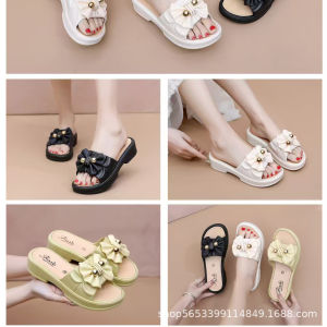 [Free Shipping] High-Heeled WomenS Sandals Perfect For Summer Casual And Fashionable Versatile Non-Slip Breathable Comfortable With Thick Soles And A Wedge Heel Ideal For The Beach
