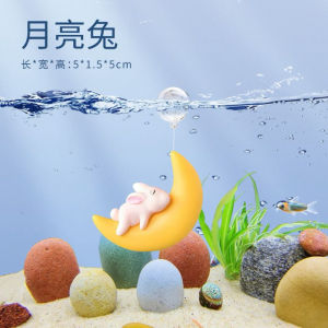 Aquarium Floating Diver Decoration Hiasan Cartoon Dragon Ball Goku Luminous Glow In The Dark 鱼缸装饰品