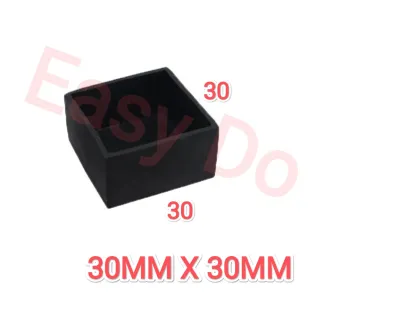 Square Rectangle Shape External Outer Rubber Cover Cap Furniture Foot Leg Floor Protector Toe Cap Anti Scratch
