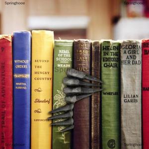 [COD] Springhooe ที่คั่นหนังสือรูปกรงเล็บฮาโลวีนที่น่ากลัวของตกแต่งเดสก์ท็อปงานหัตถกรรมเรซิ่นของขวัญตกแต่งบ้านฮาโลวีน