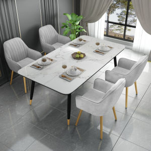 โต๊ะทานข้าวหิน สไตล์มินิมอล โต๊ะอาหาร โต๊ะกินข้าว โต๊ะประชุม โต๊ะรับแขก โต๊ะห้องนั่งเล่น สไตล์หรู โต๊ะไม้