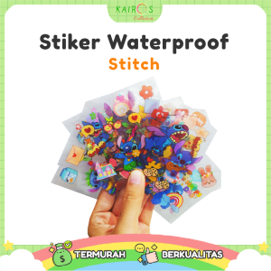 STICKER NONO STITCH ECER WATERPROOF 1 LEMBAR STIKER