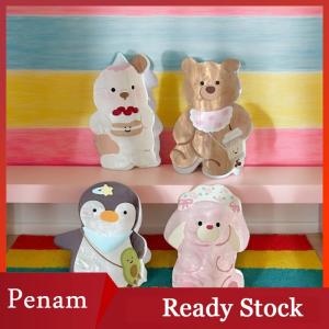 [PAM] Lovely Cartoon Animal Hair Claw For Women Girls Sweet Rabbit Puppy Bear Penguin Hair Clip Kawaii Creative Shark Clip