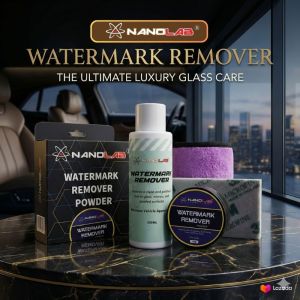 [ NANOLAB ] Watermark Remover Car Glass Window Care Cleaner | Car Window | Chrome Waterspot Remover | Pencuci Cermin Kereta Cuci Air Kesan