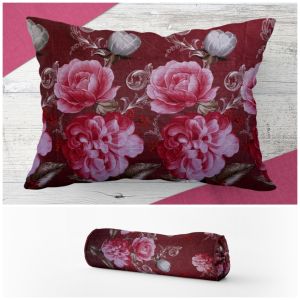 Sarung 1 SET bantal/guling  katun motif elegan