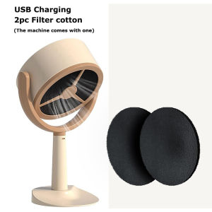 迷你吸烟器USB Desktop Range Hoods Rechargeable Exhaust Fan Adjustable Angle USB Plug for BBQ Hot Pot Kitchen Appliance Mini Fan Range Hood