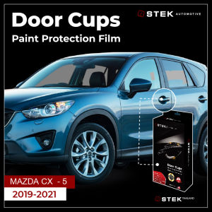 ฟิล์มกันรอยรถยนต์ ฟิล์มเบ้ามือจับตรงรุ่น MAZDA CX-5 2019-2021 แถมน้ํายากับตัวรีดฟิล์ม ฟิล์มกันรอยขีดขวนที่ดีที่สุดในตอนนี้