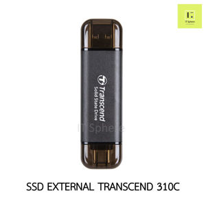 SSD External transcend ESD310C 128GB 256GB 512GB 1TB 2TB Portable 310C 310p 310s Type C USBC USB USBA Flash drive ความเร็วสูง Pro Res OTG