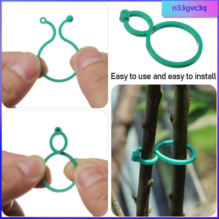 【COD&Ready Stock】20/50/100pcs Plant Vine Holder Gardening Buckles ...