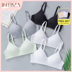 INTIMA 2024 Large Plus Size Bra and Panties Set for Women Size 36E-46E  Floral Lace Ultra-thin Underwear Ladies Bras Set Underwired Brassiere Push  Up Bralette