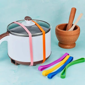 [Sirola] 1pc Silicone Rubber Bands Elastic Rubber Wrapping Bands Extra Large Rubber Bands For Notebook Office Outdoor Gear Gifts