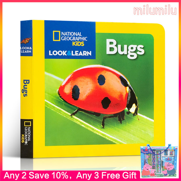 National Geographic Kids Look and Learn: Bugs (Look & Learn) Board book – Picture Book by National Geographic Kids Original English books