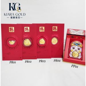 999 PURE GOLD RED PACKETS PP01 / PR01+