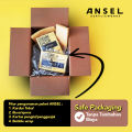 ANSEL Display Harga POP Acrylic/ Akrilik Jepit Besi Putar Price Tag - A4 Vertikal. 