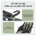 Yocbear Xe đẩy cho bé gấp gọn cho bé từ sơ sinh đến 4 tuổi - Giảm rung lắc tối đa - Bảo hành 2 năm. 
