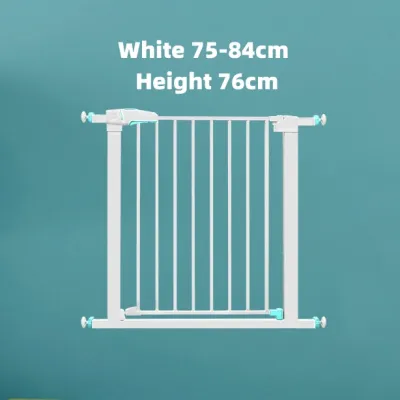 PaPaPet Baby Safety Gate Fence Guard For Baby Child Stairs Dogs Pets with auto-close feature for doorway safety 3-locked Pagar Katil