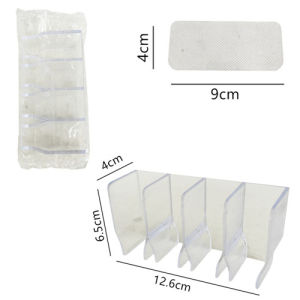 Wall Mounted Toothpaste Holder Makeup Storage Box Bathroom Shelf Organiser Facial Cleanser Storage Hanging Rack