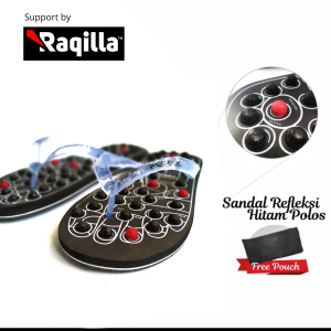 Sandal Selop Rematik - Sandal Refleksi - Sandal Kayu Refleksi - Sandal Slop Rematik - sandal kesehatan pria dan wanita bahan karet