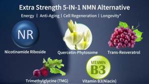 NAD Supplements for Women & Men Liposomal NAD Nicotinamide Riboside Resveratrol 900mg w. B3 Vitamin Quercetin TMG Liquid Resveratrol NAD Plus Supplement for Anti-Aging Energy Focus Longevity