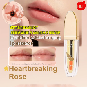 Color Changing Lip Essence Oil Light Lip Lines Mirror Lip Lacquer No Stain on Cup Lipstick