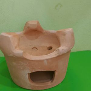 Lò nướng BBQ bằng đất nung loại 24 cm