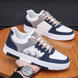 High quality trendy student board shoes casual for mens shoes  Breathable upper Wear-resistant sole