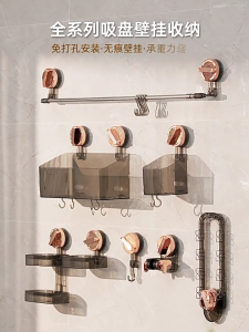 Fashionable Wall Mounted Suction Hook Without Permanent Solution Accessory for Renters with Modern Stylish Look