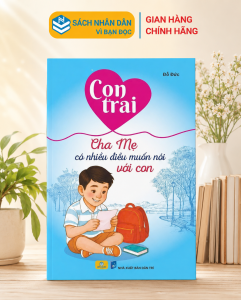 Sách - Con trai cha mẹ có nhiều điều muốn nói với con (BC) - ndbooks
