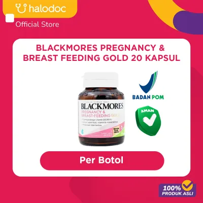 Blackmores Pregnancy & Breast Feeding Gold 20 Kapsul
