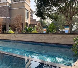 VEVOR Pool Waterfall Stainless Steel Various sizes cm Water Spillway Fountain Pond Decorative Hardware Faucet Swimming Pool Fountain factory wholesale