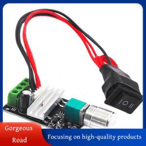 [Gorgeous] Hot Sale ตัวควบคุมมอเตอร์ PWM DC 6V12V24V ความเร็ว3A ไปข้างหน้าและถอยหลังด้วยสวิตช์