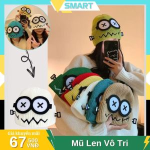 Mũ len hoạt hình vô tri phong cách Hàn Quốc cá tính đáng yêu giữ ấm cực chất mùa đông - MMD12