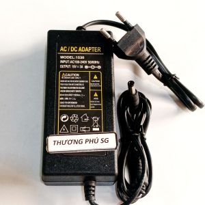 Bộ nguồn Adapter DC 15V - 3A / Đầu cắm 5.5mm x 2.1mm dây liền