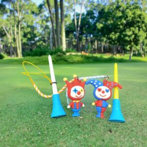 AMAZO Joker ทีการ์ตูน 83mm Tee Golf หัวยาง ทีกอล์ฟ การ์ตูน สุ่มสี แพ็ค 1 ชิ้น