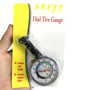Car Motorcycle Tire Pressure Gauge High Precision Round Air Gauge (Kg/Cm2)