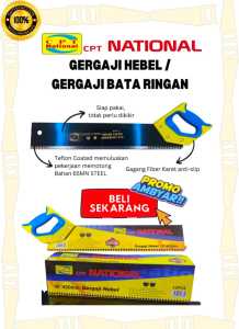 Gergaji Hebel Gagang Fiber 18 Inch Jordan Gergaji Tangan/Gergaji Potong/Hand Saw Potong Bata Ringan