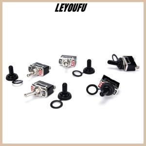 LEYOUFU สวิตช์เปิด ปิด20A 125V สำหรับงานหนัก สวิตช์เปิด ปิด2Pin กันน้ำสำหรับบูต