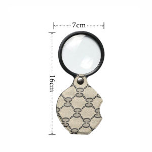 15x Pocket Magnifying Glass Folding Small Magnifier Portable Handhelds Reading Student Magnifier