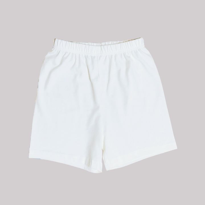 Plain store white shorts