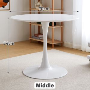 LALA Round Table Coffee Tea Desk Beside Table Home Living Room Bedroom Small Mini Meja Kopi Dining Table 餐桌