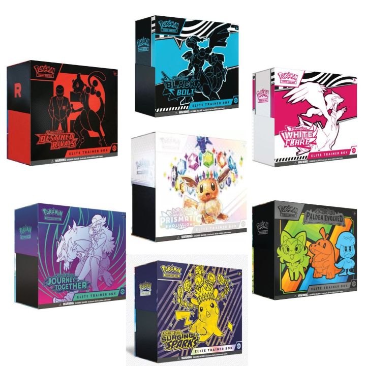 Pokémon TCG Scarlet & Violet Elite Trainer Box (ETB) – Prismatic