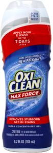 OxiClean Max Force Gel Stick Laundry Stain Remover for Set-In Stains 6.2 Fl Oz (Pack of 2)