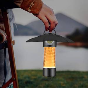 IPX4 Đèn lều cắm trại xách tay 2000mAh đèn lồng cắm trại 5 chế độ 100lm chiếu sáng ngoài trời sạc USB cho du lịch đi bộ đường dài câu cá